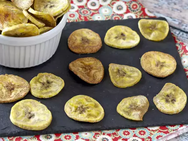 Recept Bakbananenchips uit de oven