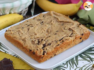 Banaan en chocolate chip cake - Veganistisch en Glutenvrij