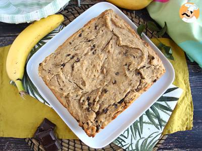 Banaan en chocolate chip cake - Veganistisch en Glutenvrij - foto 3