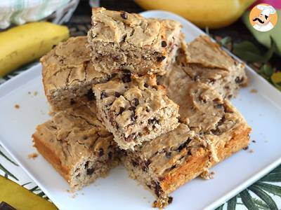 Banaan en chocolate chip cake - Veganistisch en Glutenvrij - foto 4