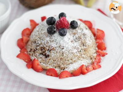 Banaan kokos bowl cake - lactose- en glutenvrij