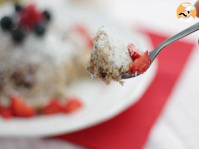 Banaan kokos bowl cake - lactose- en glutenvrij - foto 3