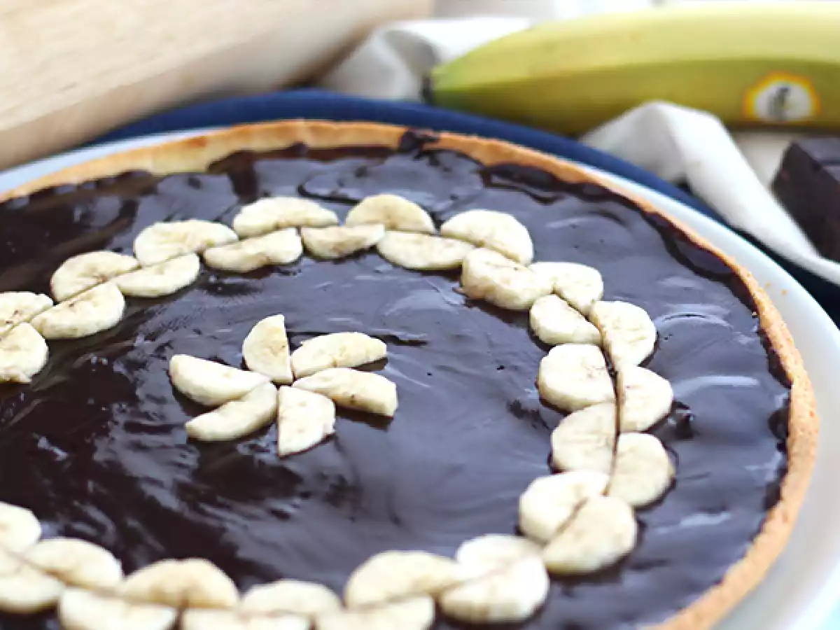 Bananen- en chocoladetaart (Stap voor stap) - foto 2