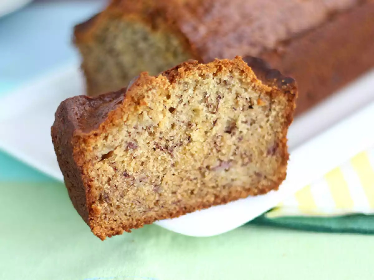 Bananenbrood, bananencake - foto 3