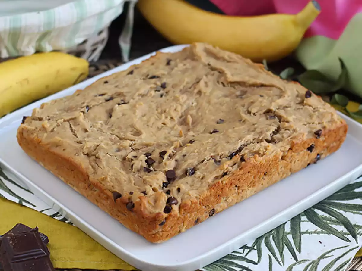 Bananenbrood met chocoladechips - Veganistisch en Glutenvrij
