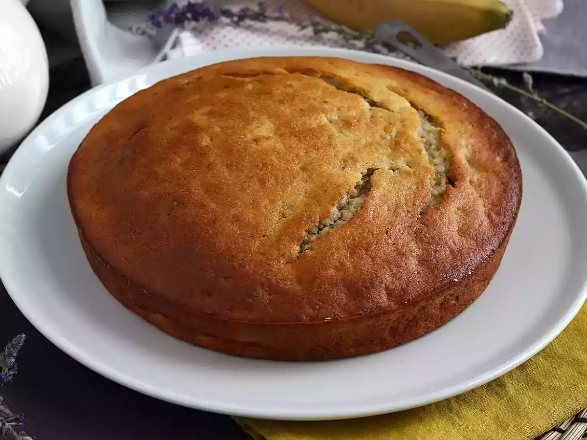 Bananencake met bananen - foto 2