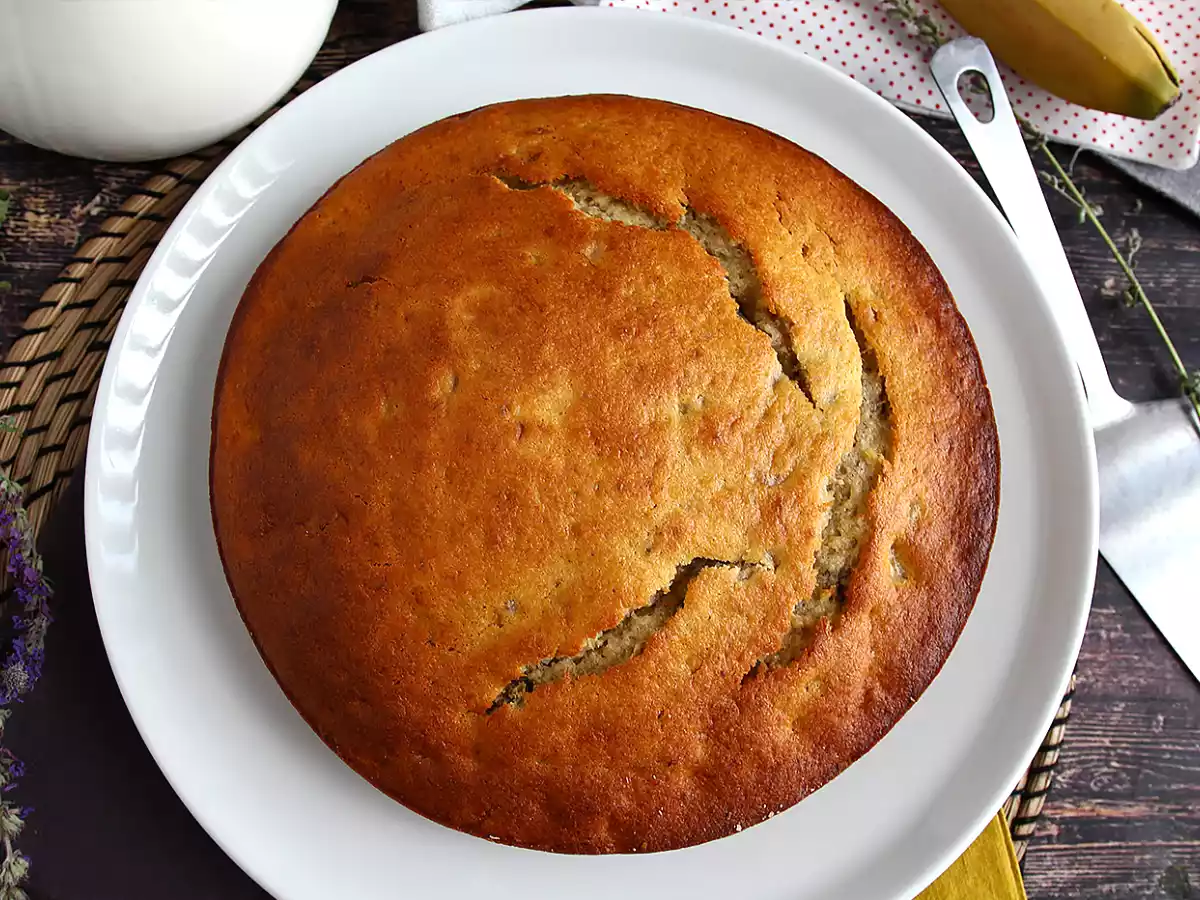 Bananencake met bananen - foto 4