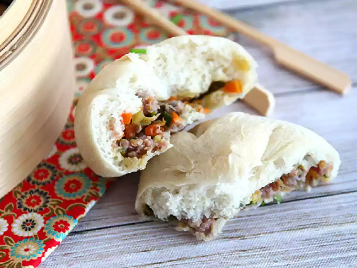Banh Bao, kleine gestoomde broodjes - foto 3