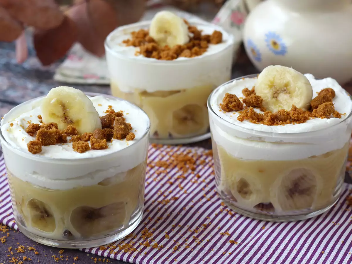 Banoffee in glaasjes: voor liefhebbers van banaan en karamel - foto 3