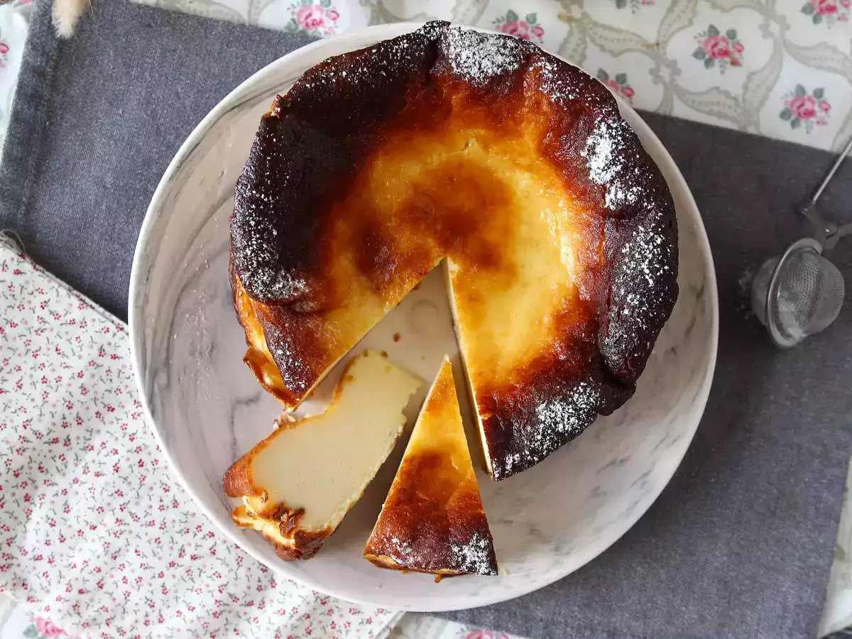 Baskische cheesecake - foto 4
