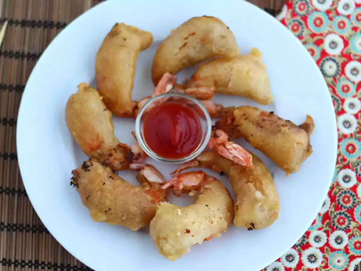 Beignets van garnalen