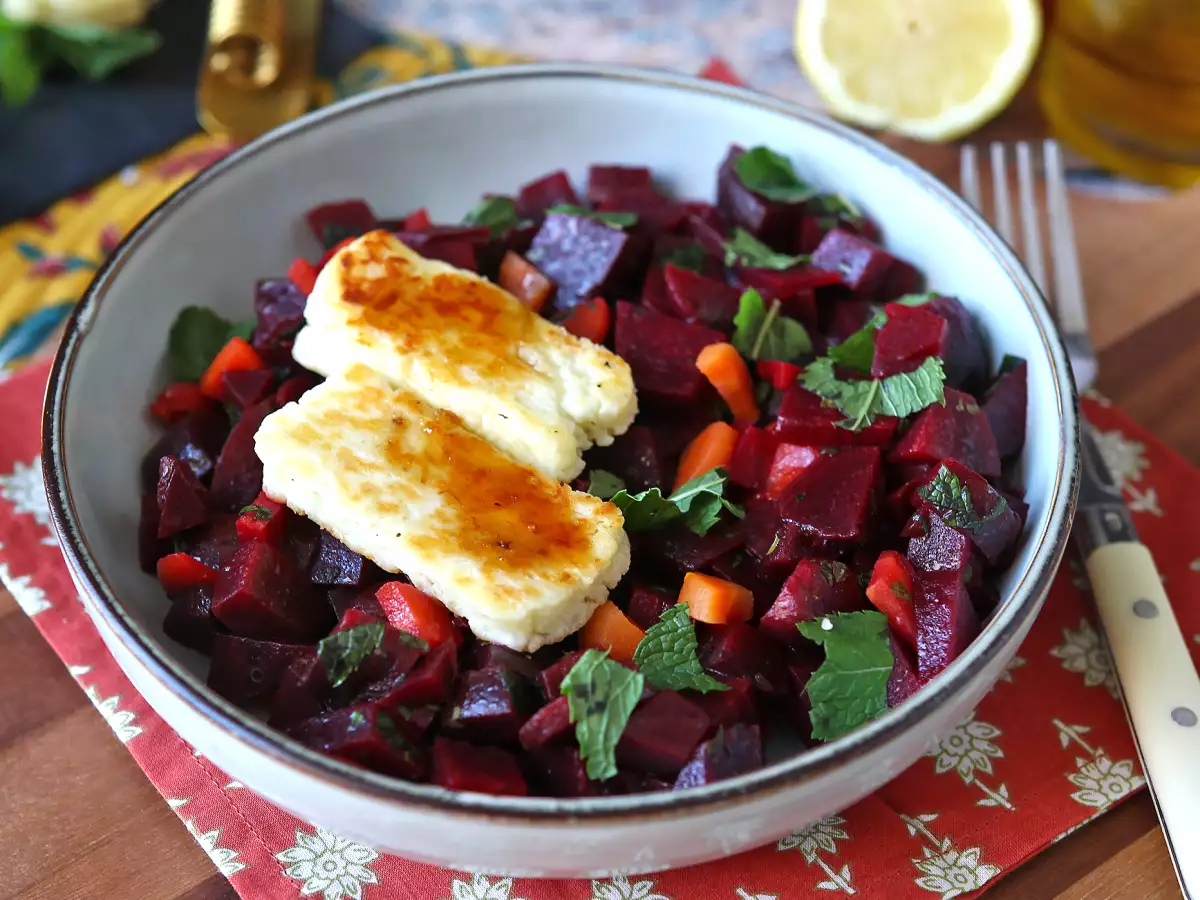 Bietensalade met gegrilde halloumi - foto 7