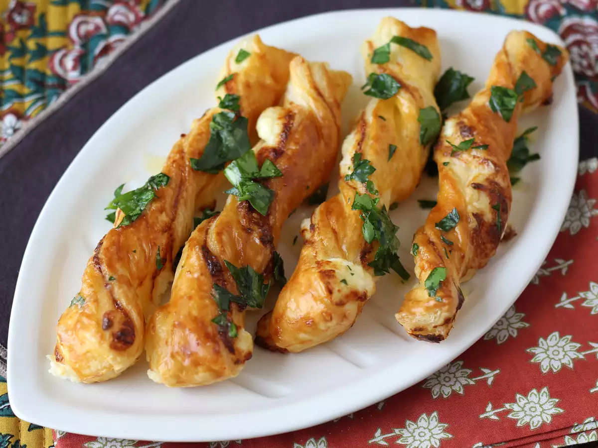 Bladerdeeg-kaasstengels uit de airfryer - foto 4