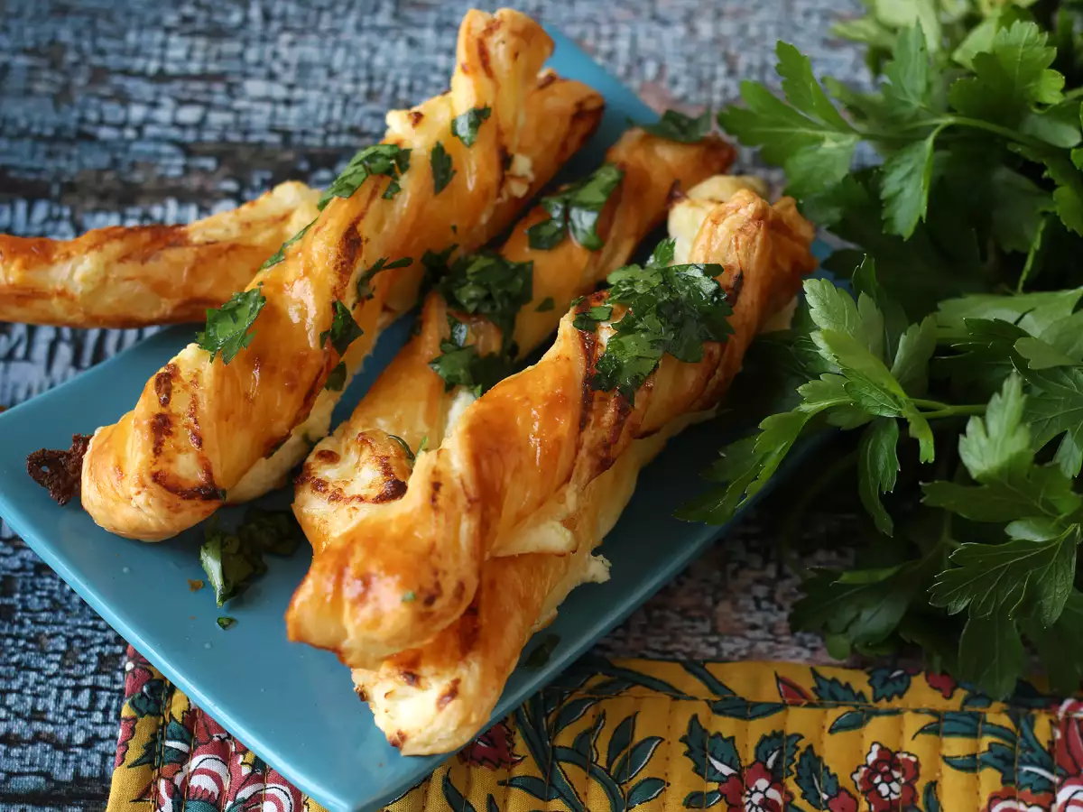 Bladerdeeg-kaasstengels uit de airfryer - foto 5