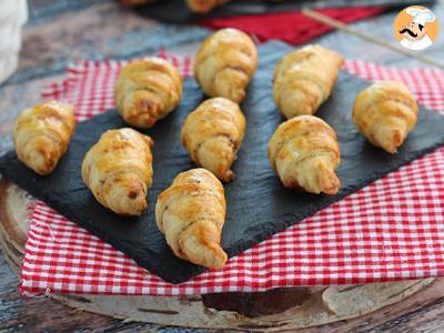 Bladerdeegcroissants met ham en fromage frais - foto 4