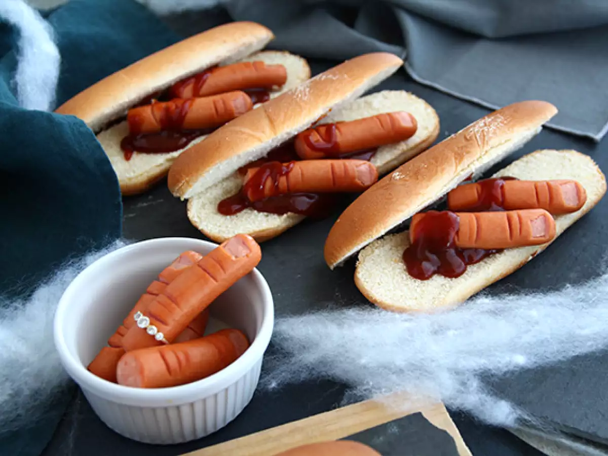 Bloederige Halloween-hotdogs - foto 2