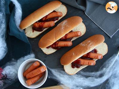 Bloederige Halloween hotdogs - foto 4