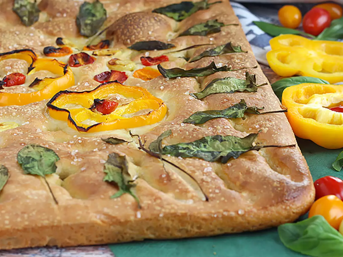 Bloemige focaccia – focaccia art - foto 8