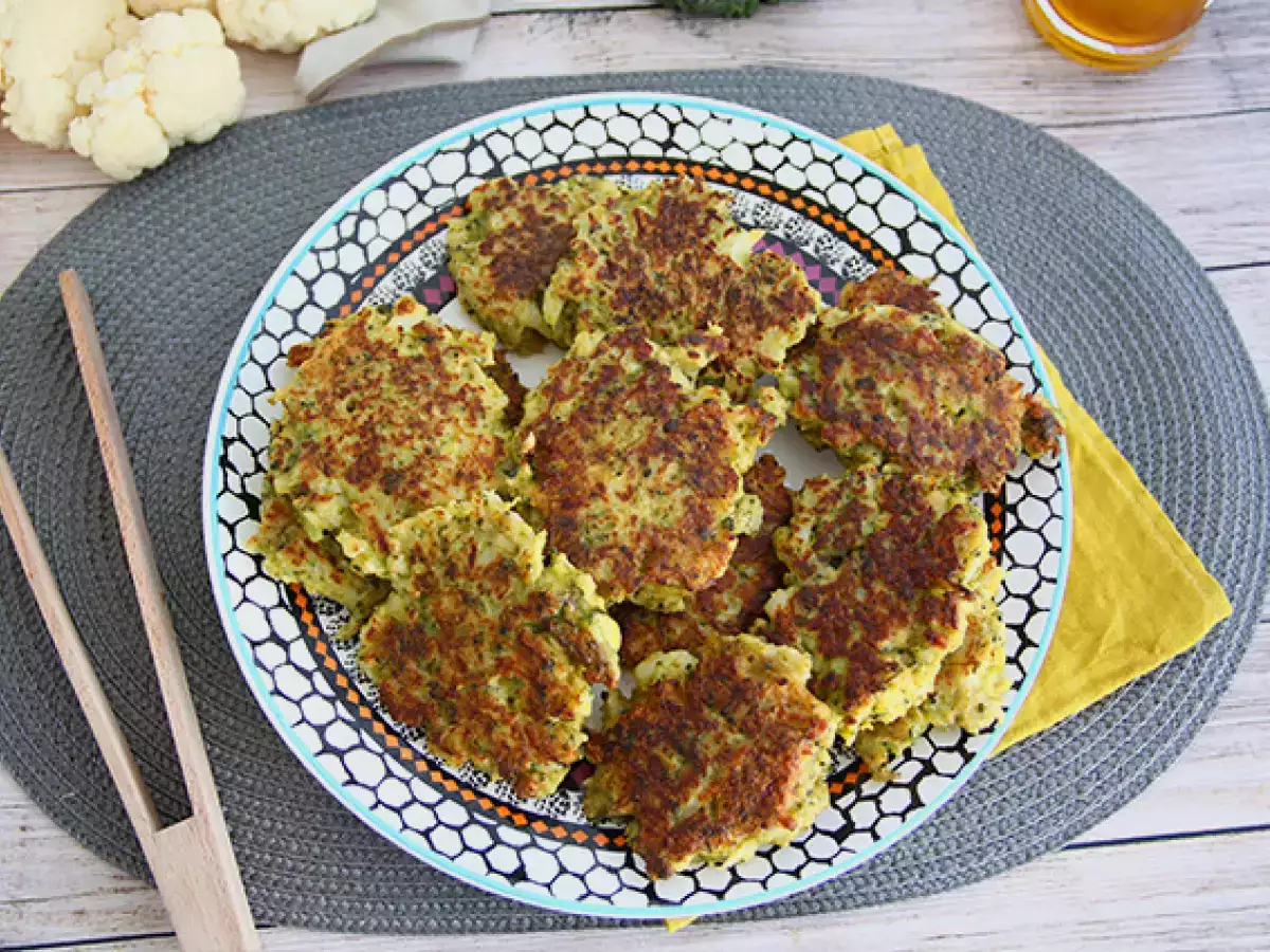 Bloemkool- en broccolipasteitjes met kerrie - foto 2