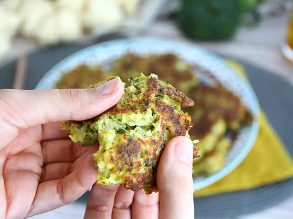 Bloemkool- en broccolipasteitjes met kerrie - foto 3
