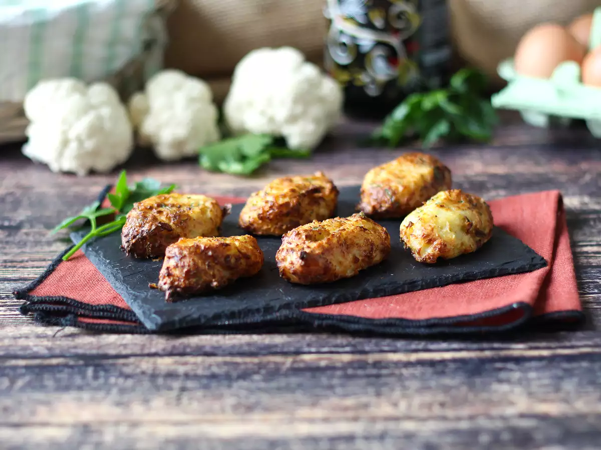 Bloemkoolballetjes uit de airfryer: een goedkoop vegetarisch recept - foto 2