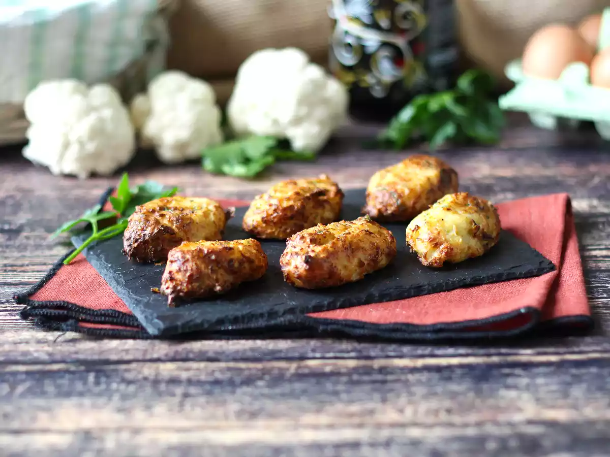 Bloemkoolgehaktballetjes in airfryer: het zuinige en vegetarische recept - foto 2