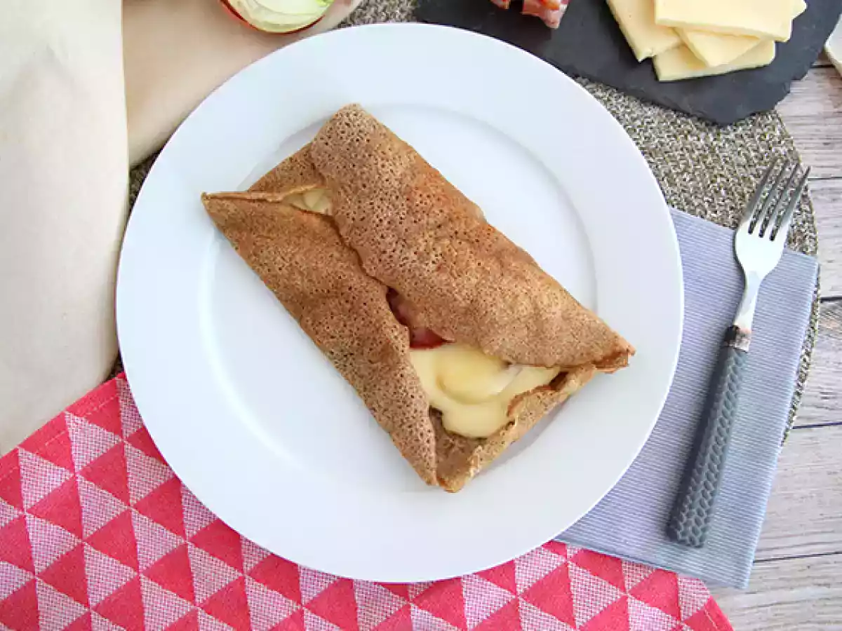 Boekweitgalette met raclettekaas - foto 4