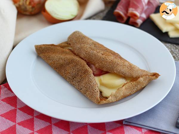 Boekweitgalette met raclettekaas