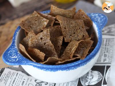 Boekweitpannenkoekchips: perfect als aperitief!