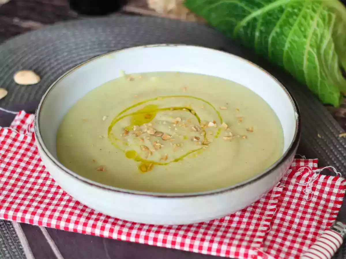 Boerenkool- en aardappelsoep in een snelle pan - foto 3