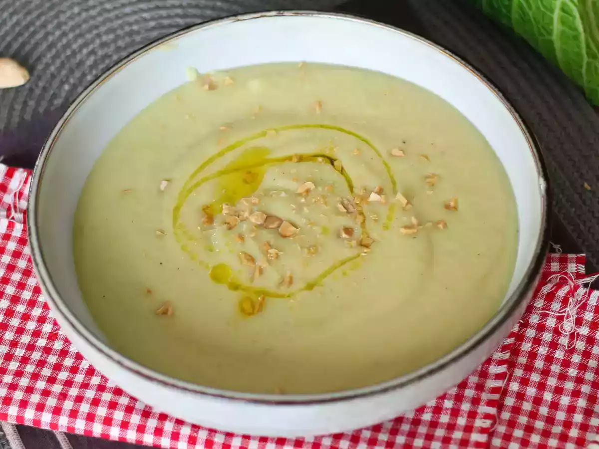 Boerenkool- en aardappelsoep in een snelle pan - foto 4