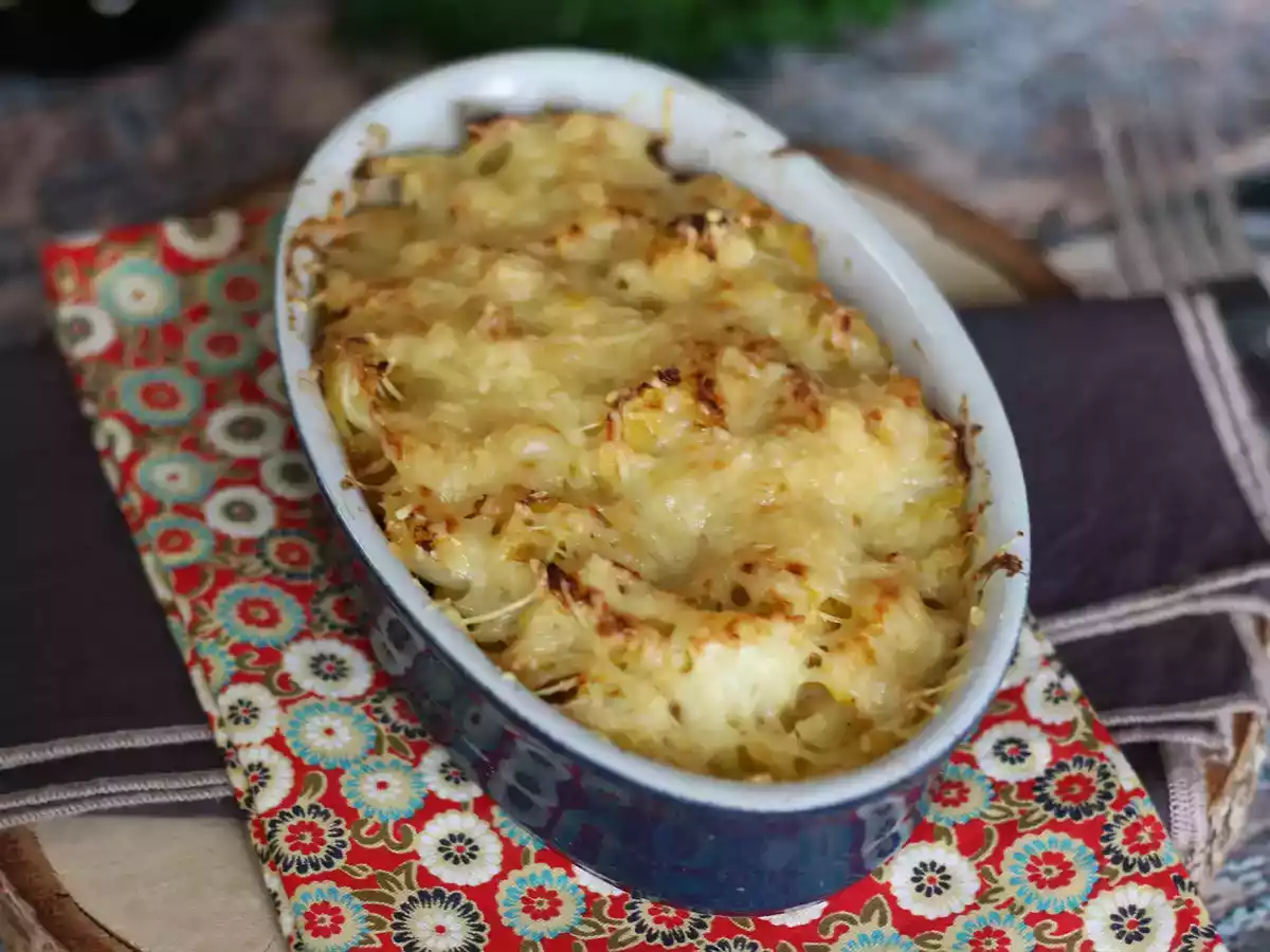 Boerenkoolgratin met béchamelsaus en kaas - foto 2