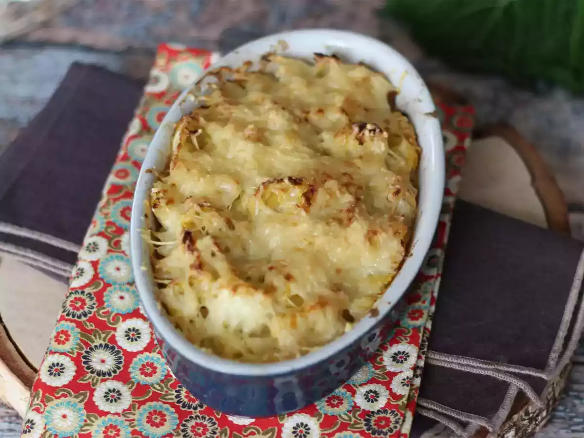 Boerenkoolgratin met béchamelsaus en kaas - foto 3