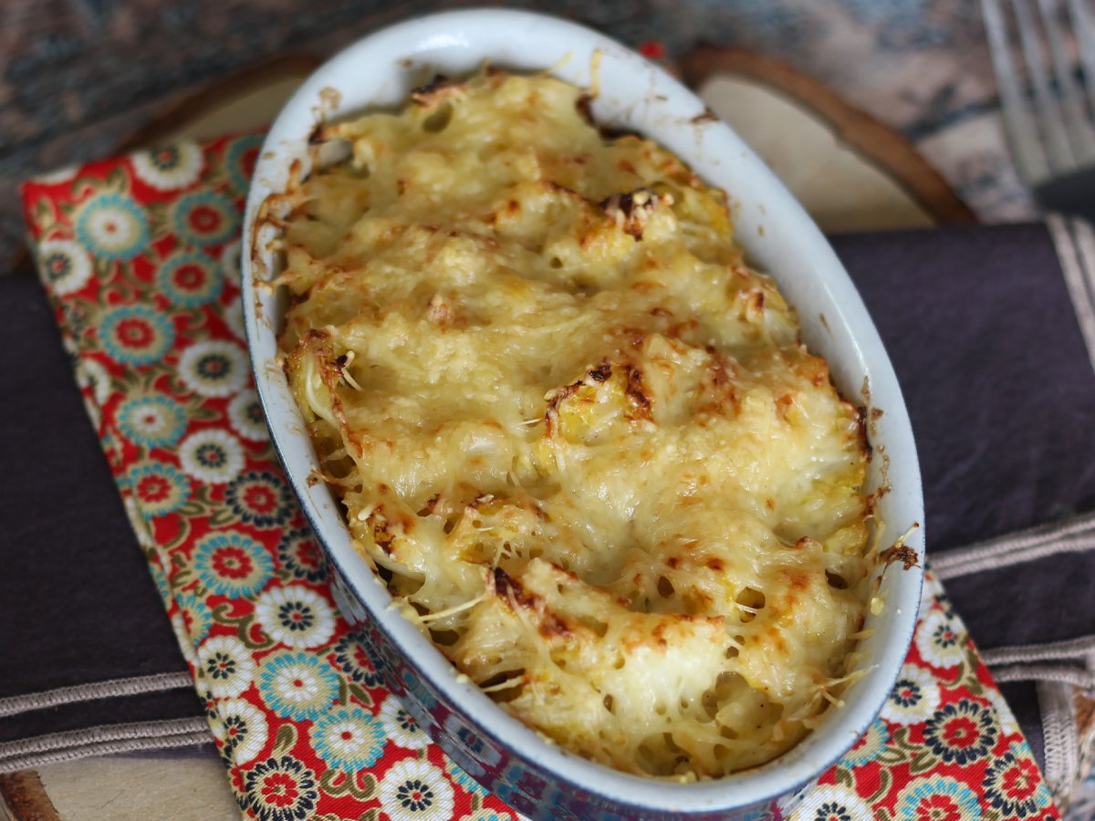 Boerenkoolgratin met béchamelsaus en kaas - foto 4