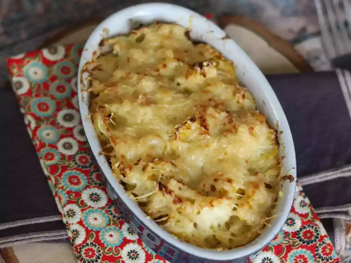 Boerenkoolgratin met béchamelsaus en kaas - foto 4