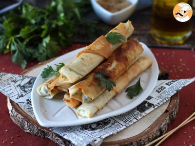 Börek met feta en peterselie