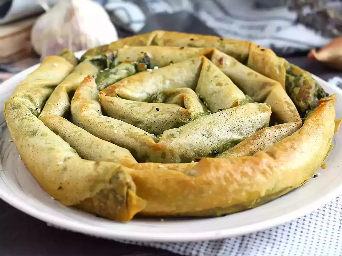 Borek, Turkse spinazie- en kaastaart - foto 3