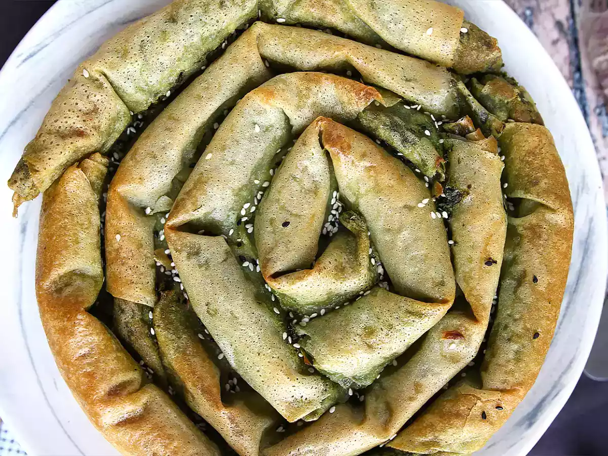 Borek, Turkse spinazie- en kaastaart - foto 4