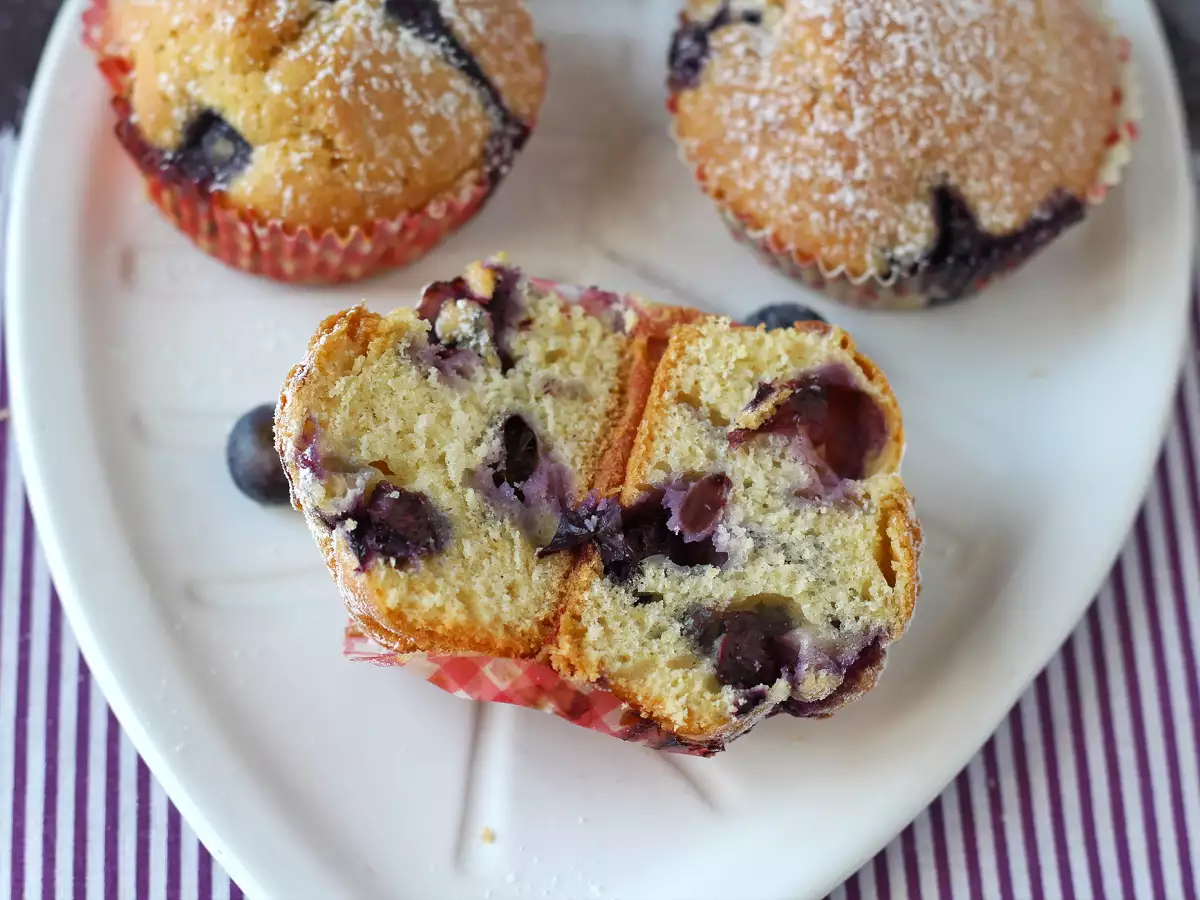 Bosbessenmuffins: Pyreneeëntaart in miniformaat! - foto 2