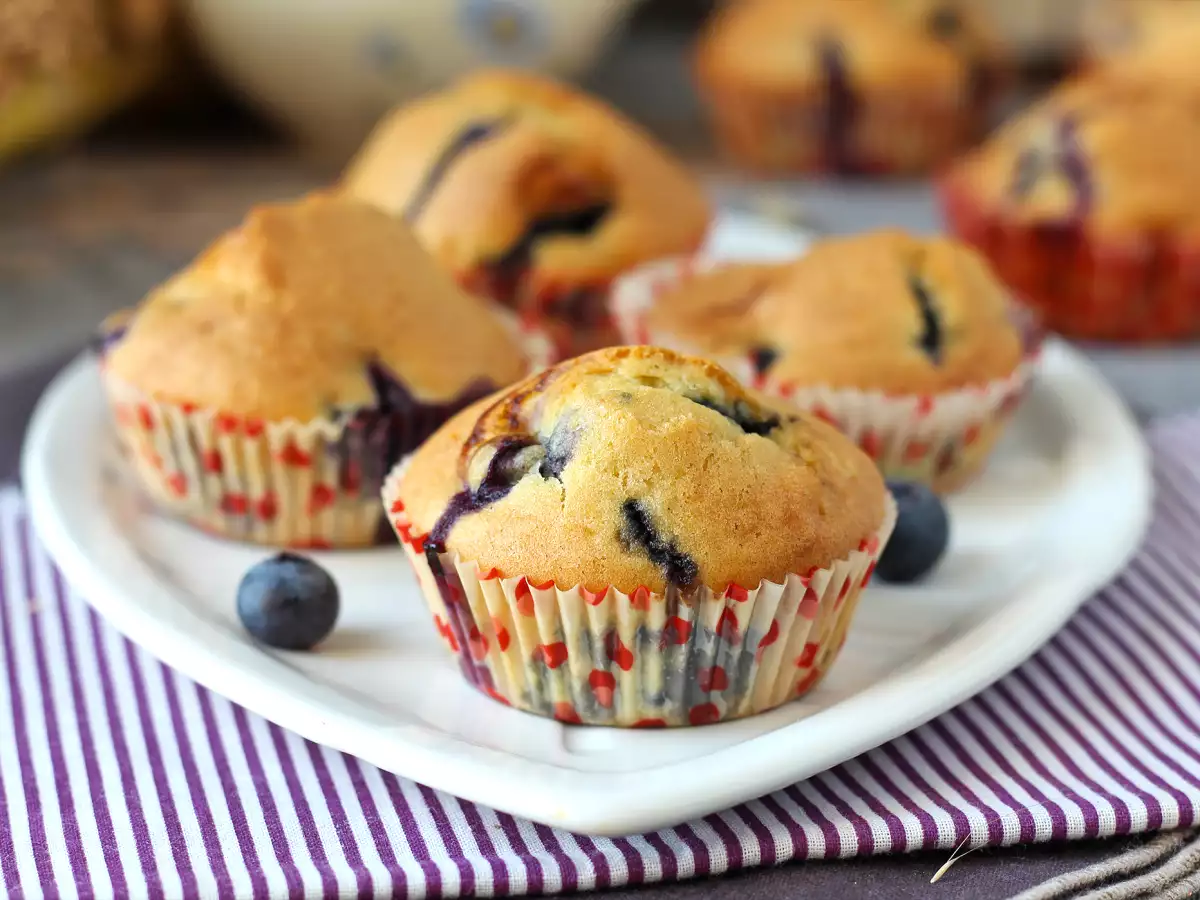 Bosbessenmuffins: Pyreneeëntaart in miniformaat! - foto 3
