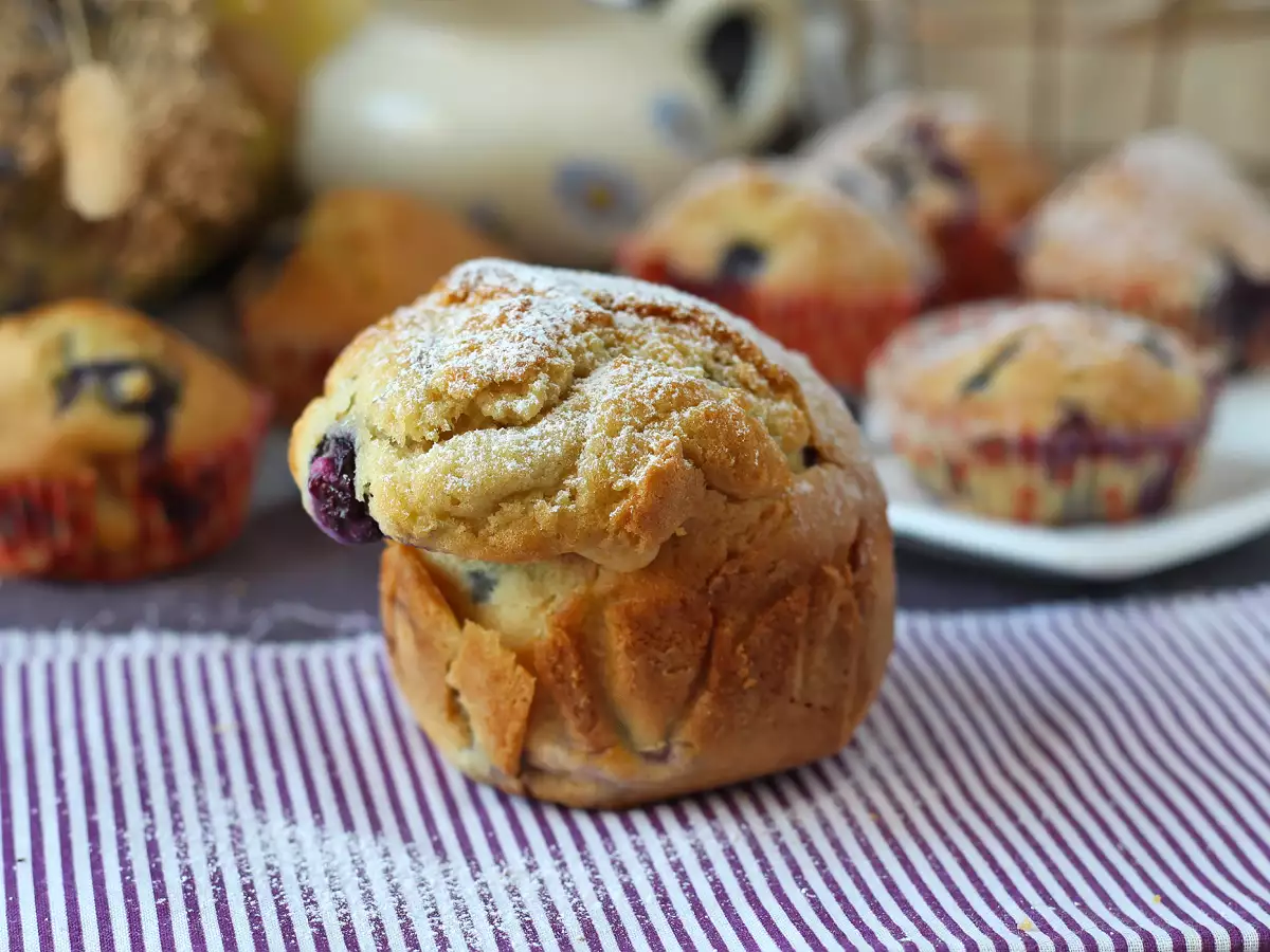 Bosbessenmuffins: Pyreneeëntaart in miniformaat! - foto 11