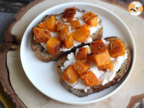 Boterhammen met ricotta, butternut en ei - foto 5