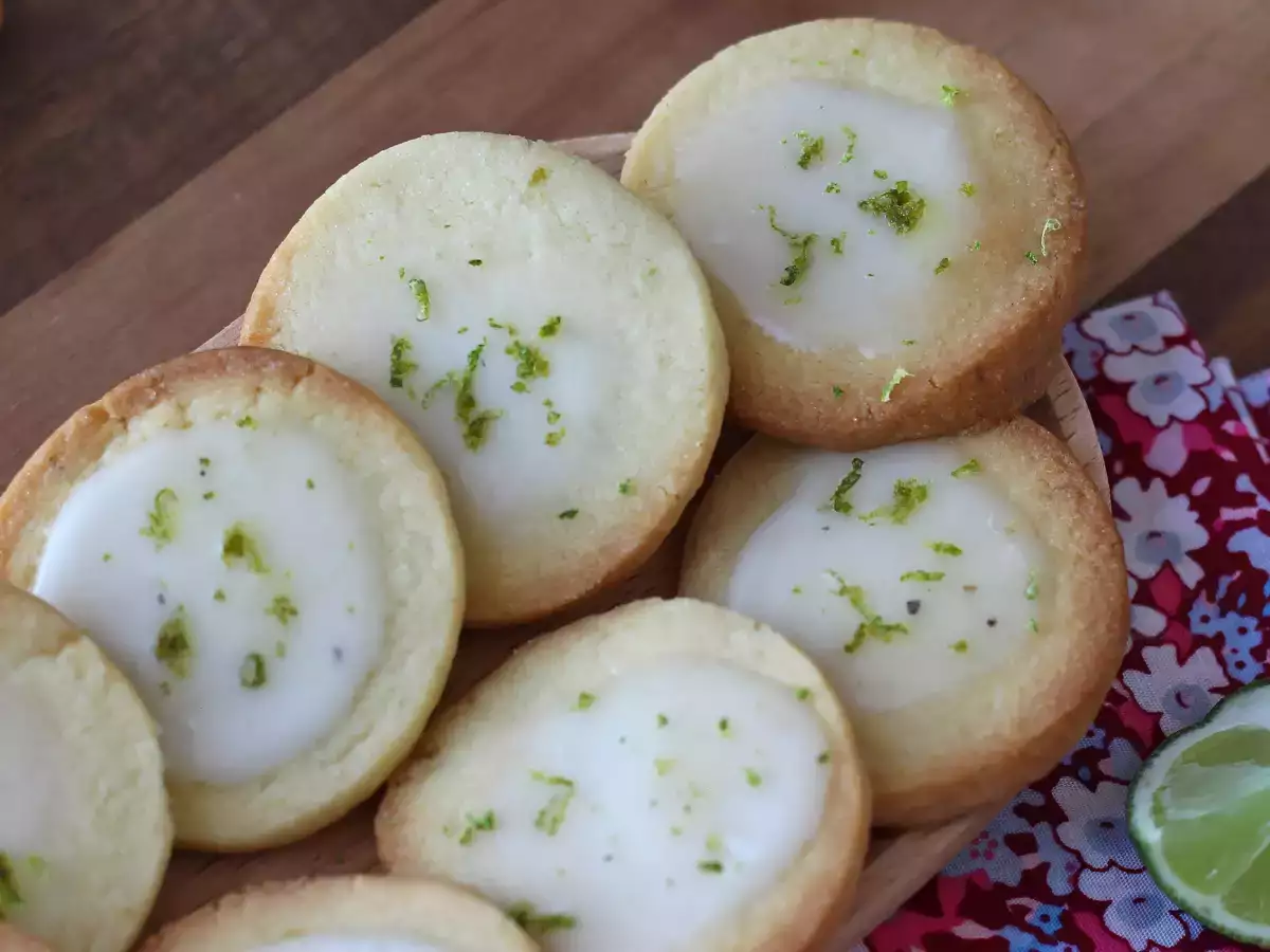Boterkoekjes met limoen en glazuur - foto 6
