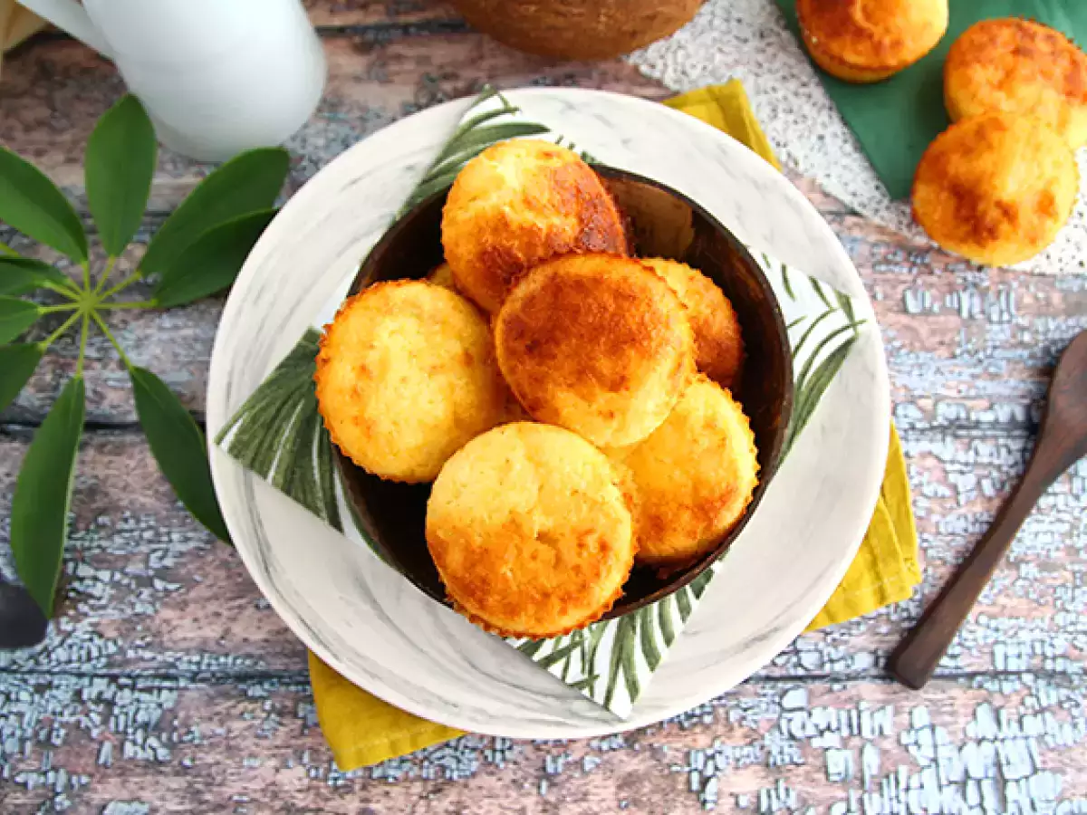 Braziliaanse kokosmuffins – Queijadinhas - foto 4
