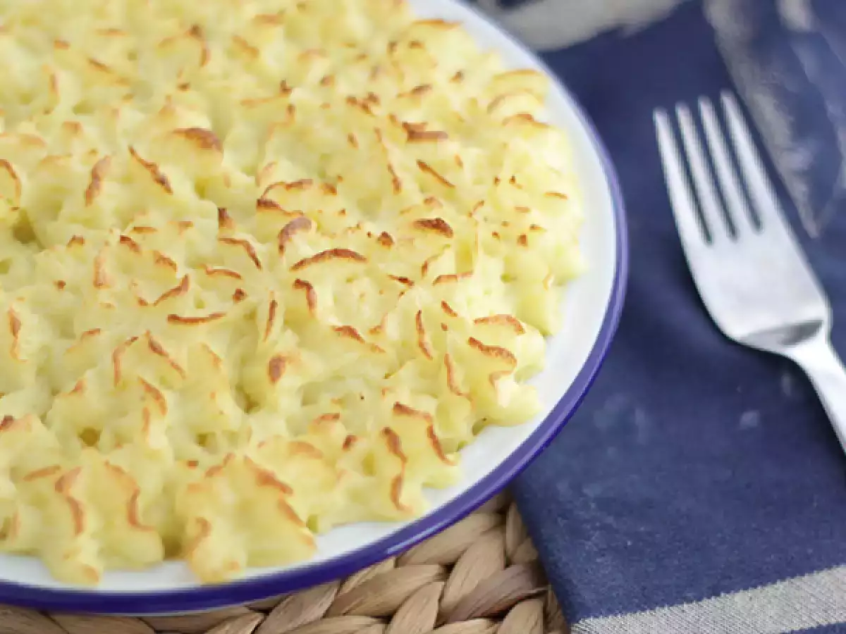 Britse ovenschotel met gehakt en aardappelpuree (Shepherd’s pie)