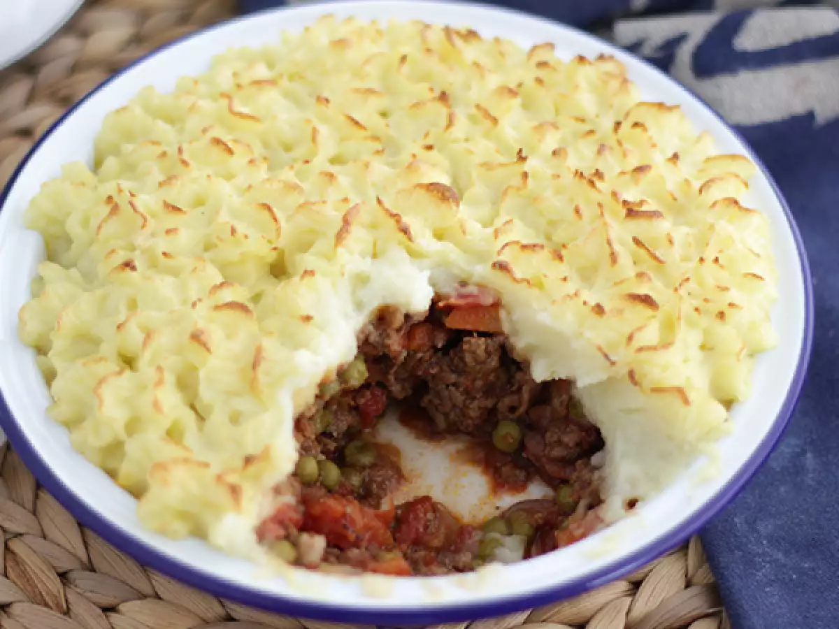 Britse ovenschotel met gehakt en aardappelpuree (Shepherd’s pie) - foto 3