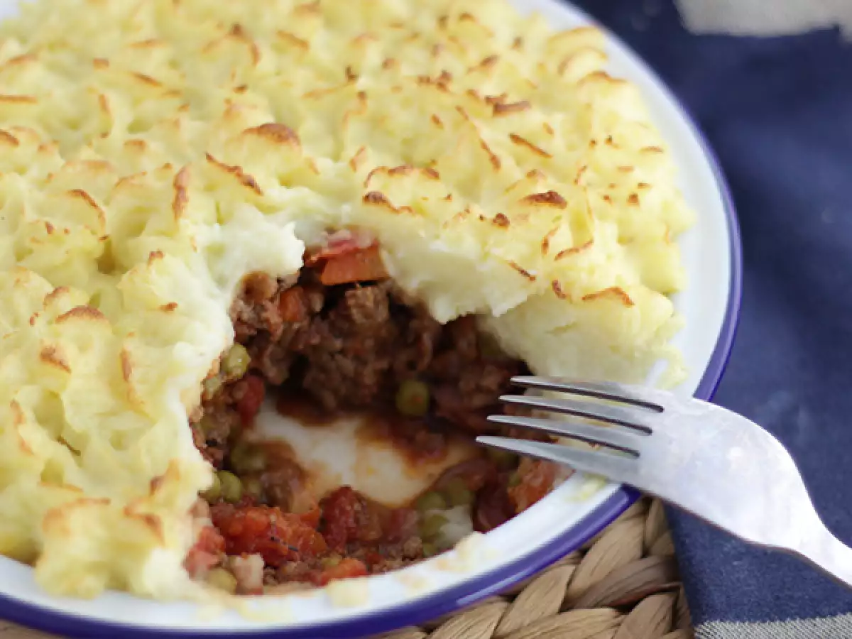 Britse ovenschotel met gehakt en aardappelpuree (Shepherd’s pie) - foto 4