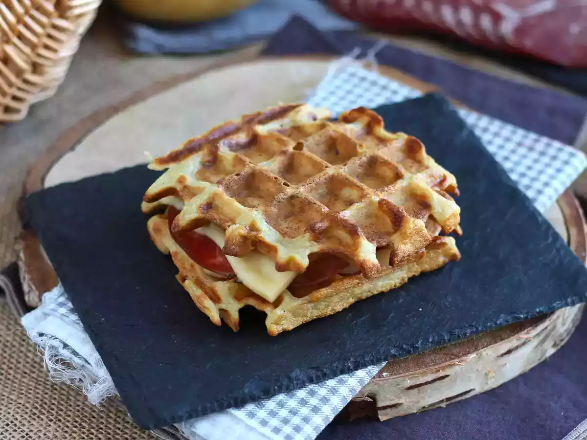 Broodje aardappelwafel met raclette, het ultieme comfortvoedsel - foto 5