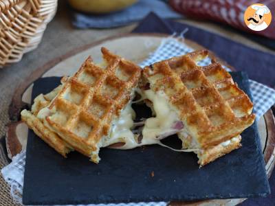 Broodje aardappelwafel met raclette, het ultieme comfortvoedsel - foto 4