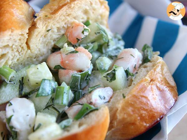 Broodje garnalen met brioche (prawns roll) - foto 3